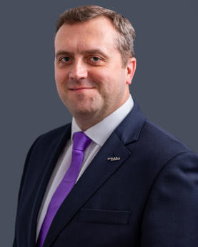 Headshot of Gareth Humphreys, Associate Director, Benefits