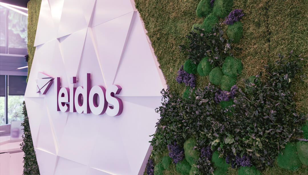 leidos living wall