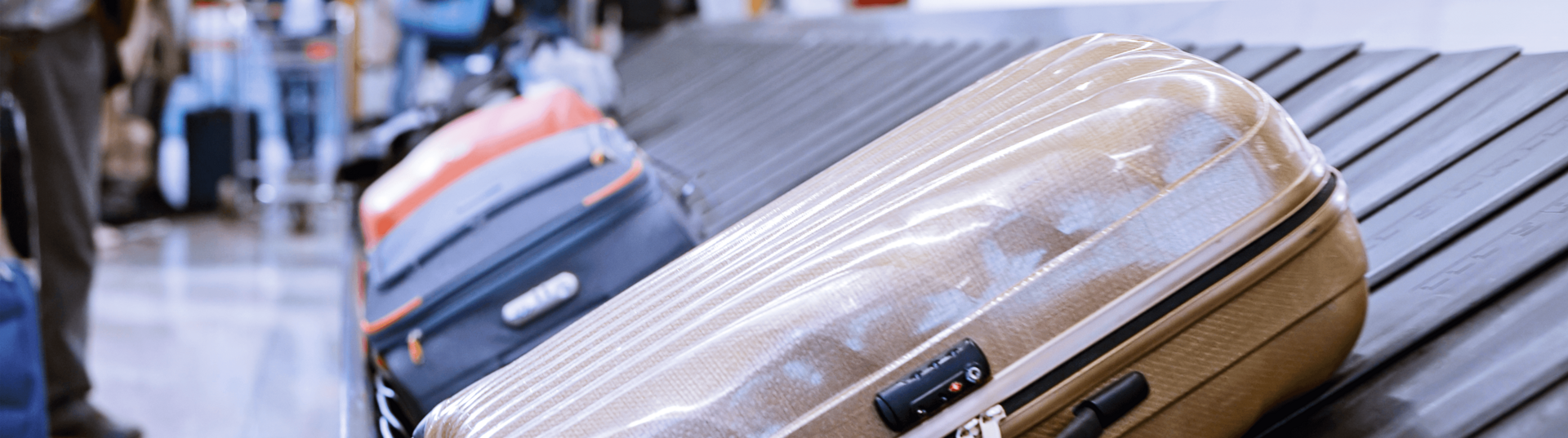 baggage on carousel