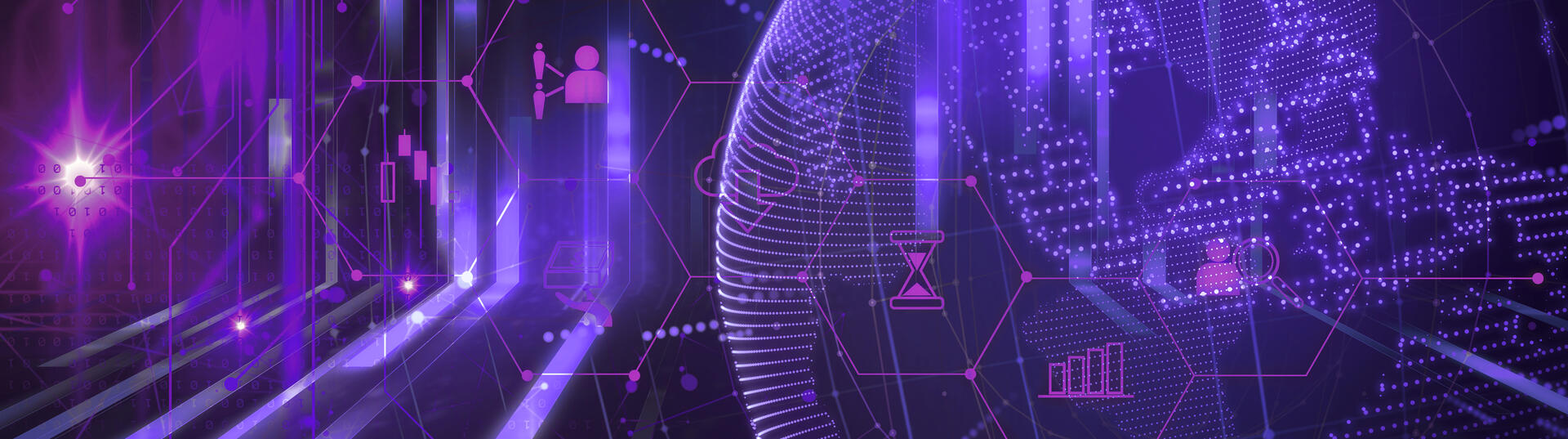 Digital universe conceptual image