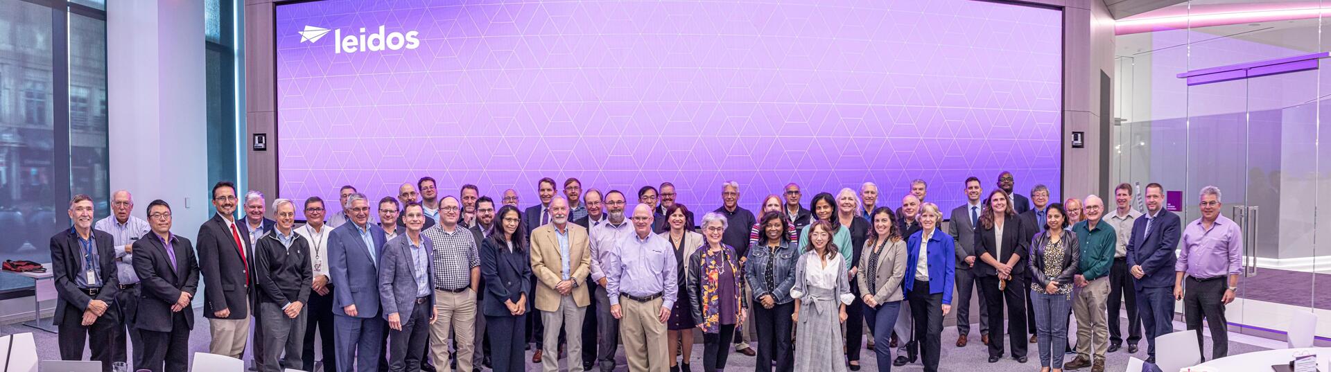 Group of Leidos Employees
