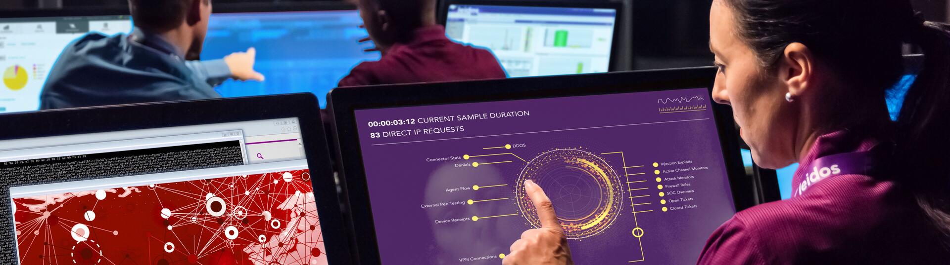 Team of people working