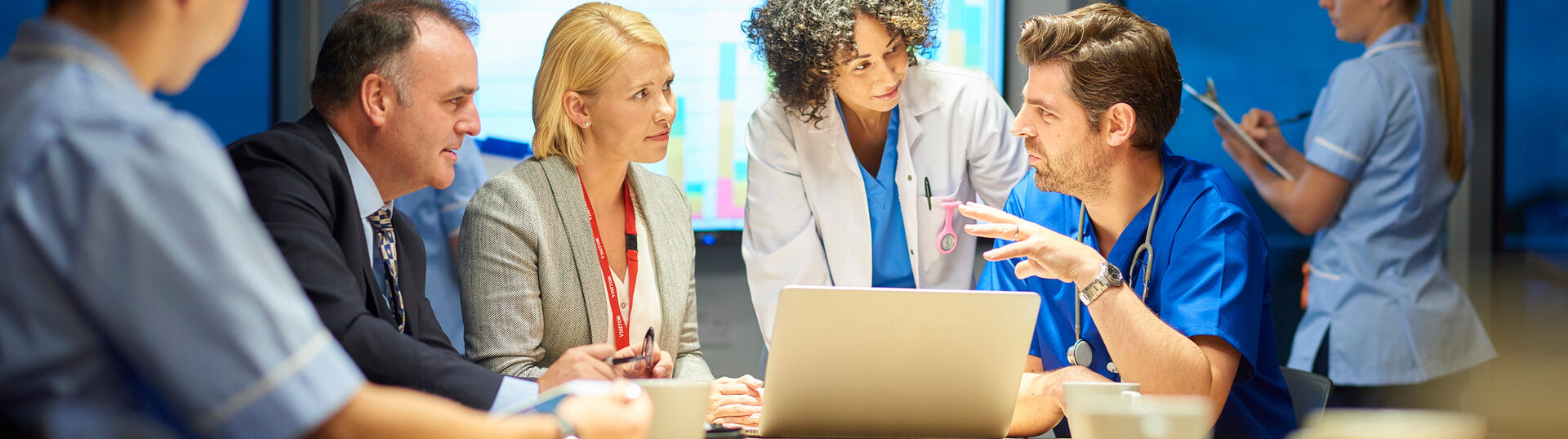 group of health professionals