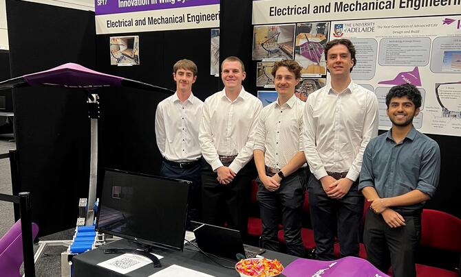 University of Adelaide team sponsored by Leidos