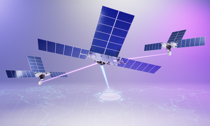 Space StarLink Satellites