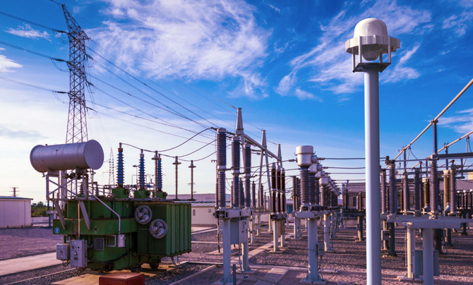 outdoor power station
