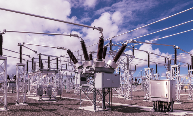 Image of substation equipment