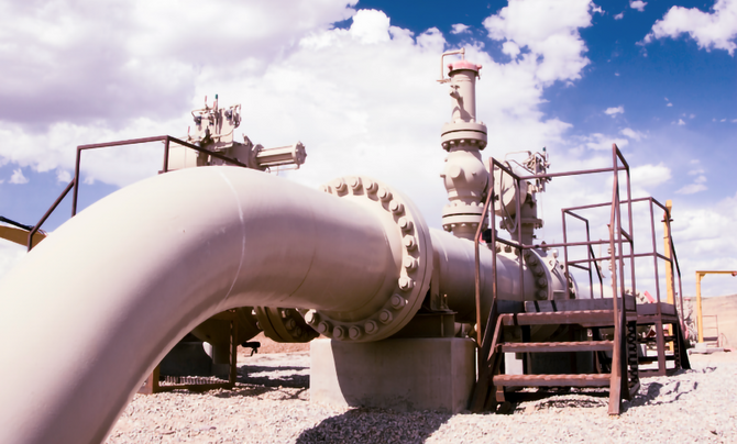Upstream and midstream oil infrastructure