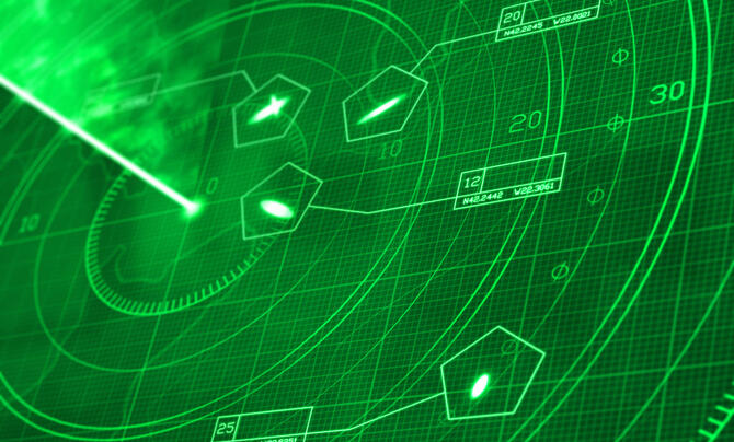 sonar image zoomed in