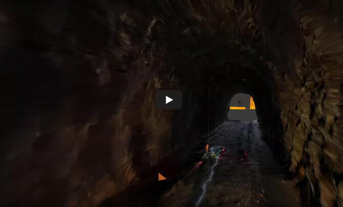 CGI of Crozet Tunnel