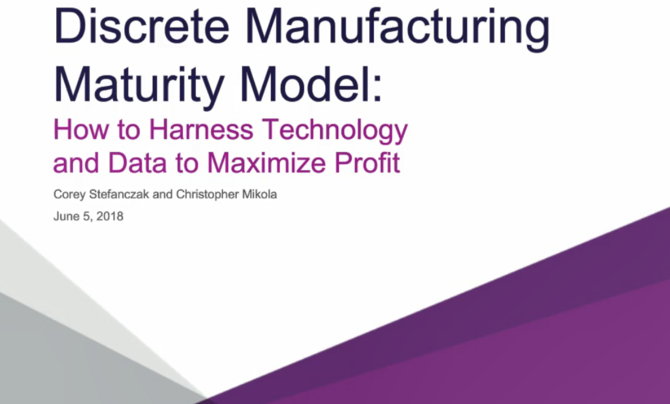 Discrete Manufacturing
