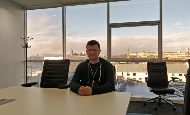 Leidos employee, Colin Jack