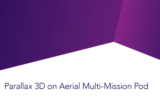 The Leidos Aerial Multi-Mission Pod is an extensible framework prototype for automatic 3D model generation using full motion video or still imagery sources.
