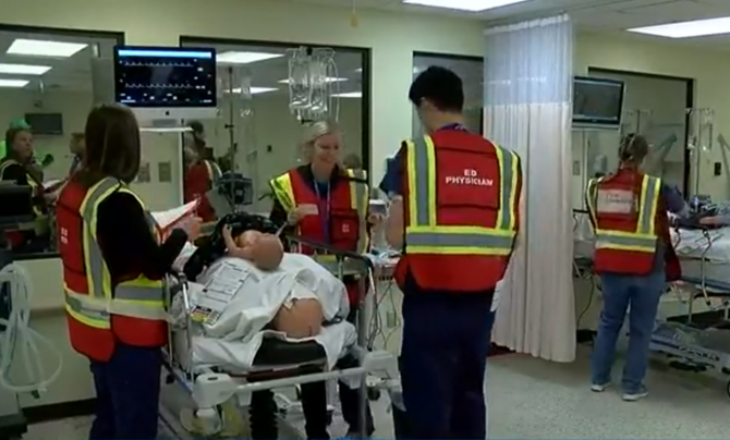 CDP trainees during an exercise