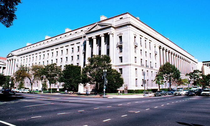 Department of Justice building, Washington, D.C.