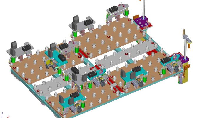 Rendering of adaptive tooling system