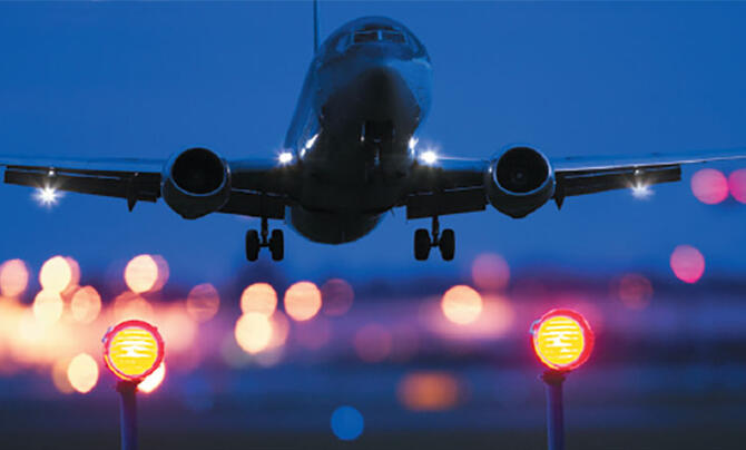 plane taking off