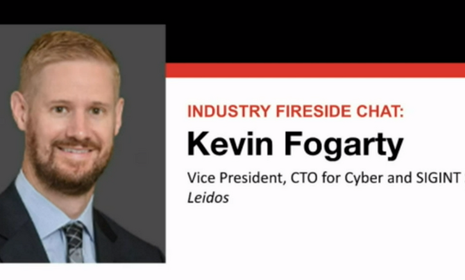 Kevin Fogarty headshot and slide