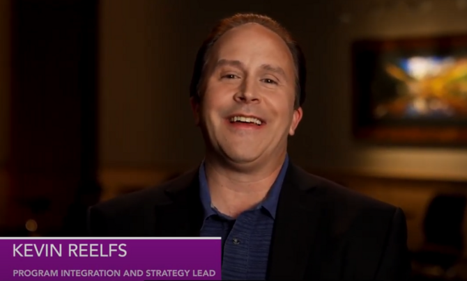 Kevin Reelfs in a video