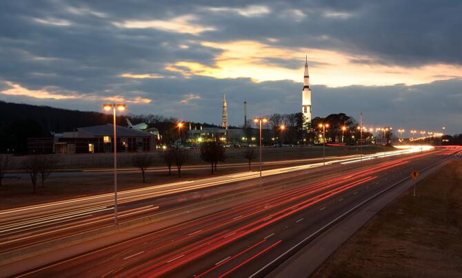 Space and Rocket Center in Huntsville, Alabama