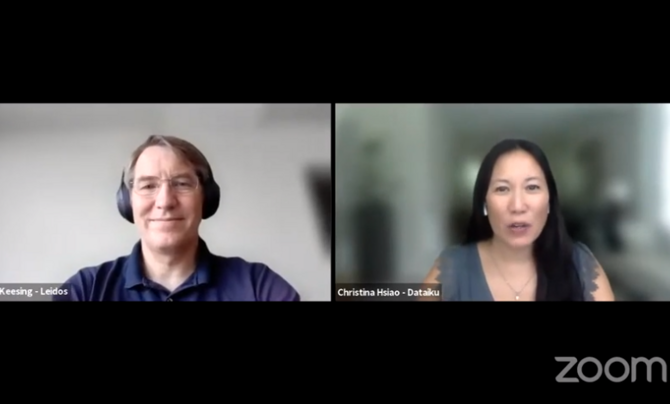 video conference of webinar