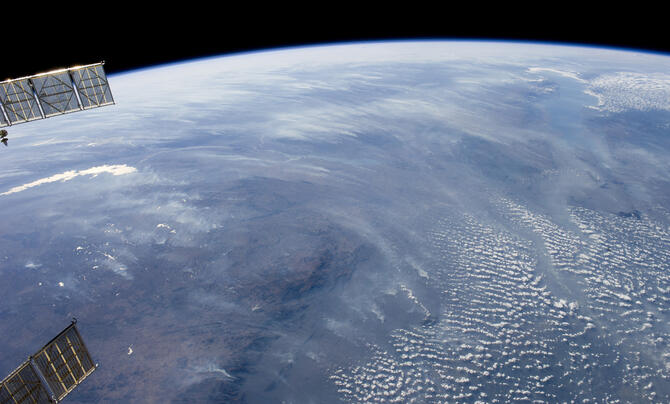 satellite orbiting Earth