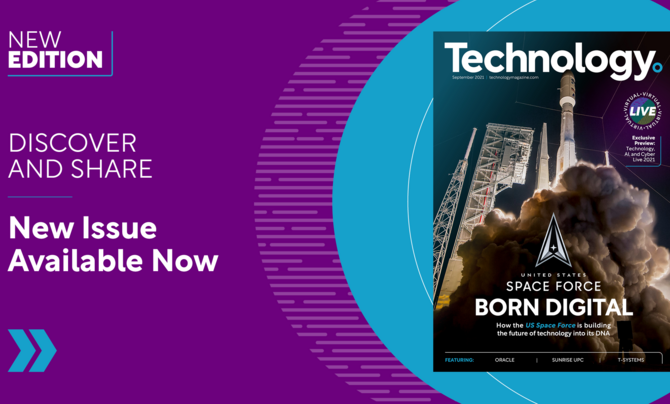 Technology Magazine promotion graphic