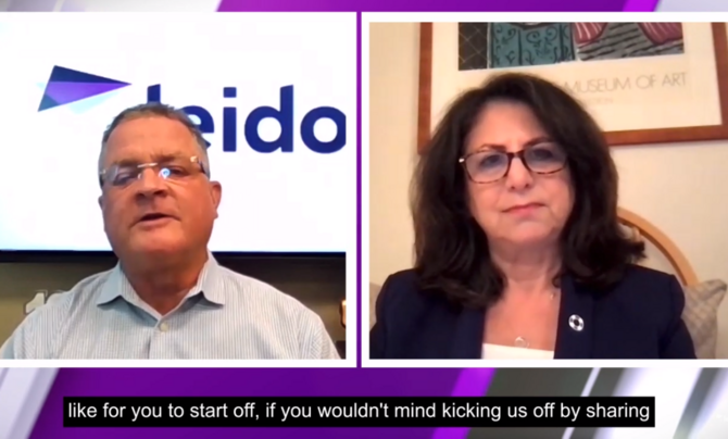 Dave King and Dr. Jill Harkavy-Friedman