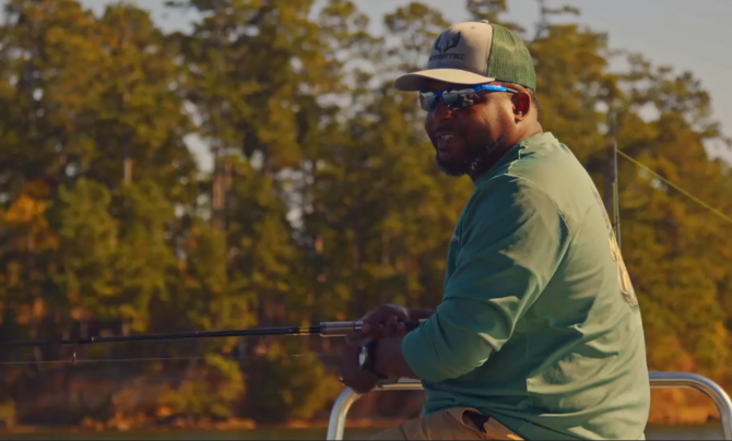 Michael Artis fishing