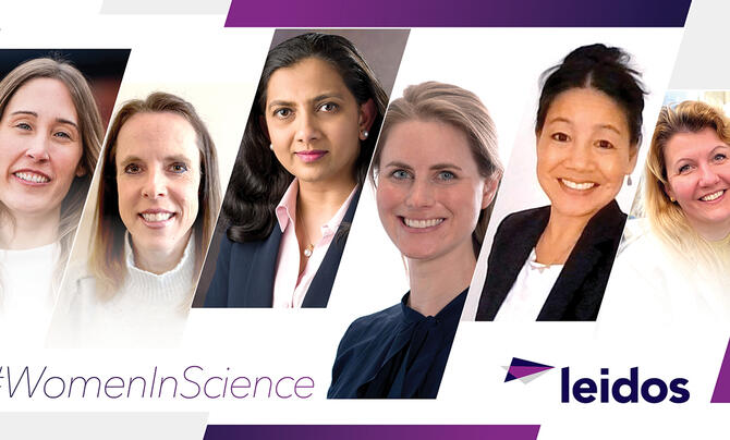 six female leidos employees