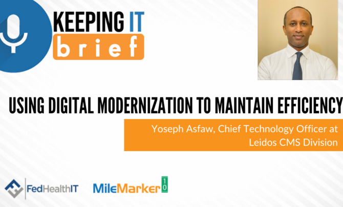 Yoseph Asfaw graphic with Keeping IT Brief