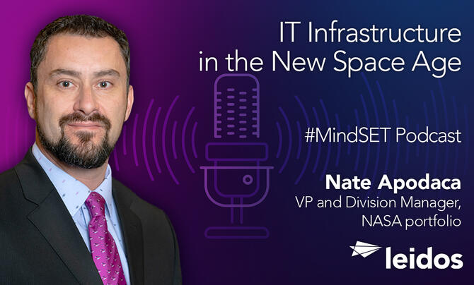 Nate Apodaca in promotional graphic for podcast