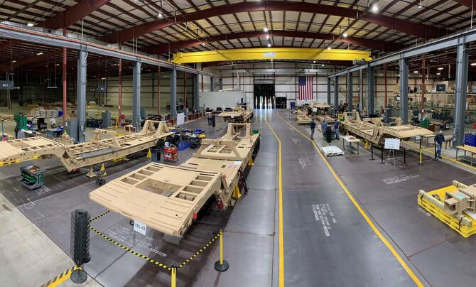 Assembly and production warehouse