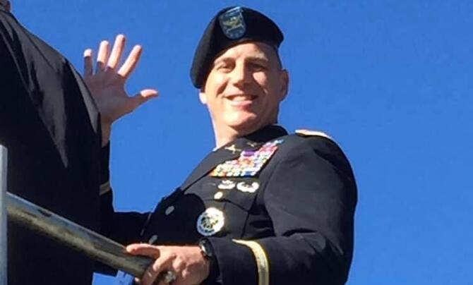 Pat Walsh in uniform