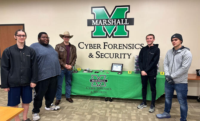 Group picture of students from Marshall 