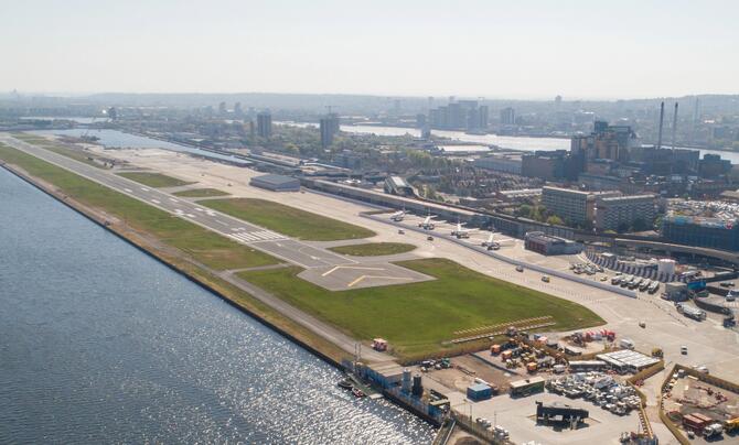 London City airport