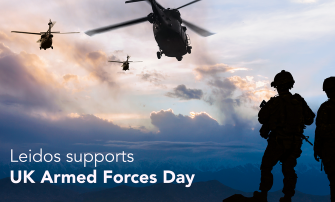 Leidos supports UK Armed Forces Day