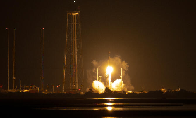 MACH-TB launches from Wallops Island, Virginia, in June 2023.