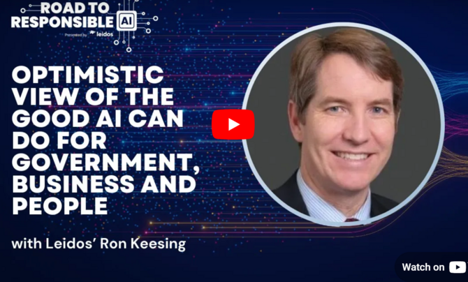 cover slide of video interview with Ron Keesing