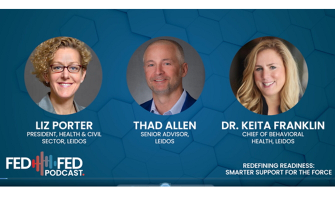 Headshot of the three speakers: Liz Porter, Thad Allen, and Keita Franklin