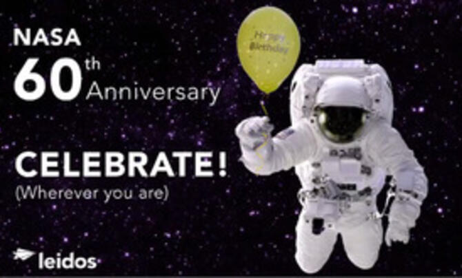NASA 60th Anniversary, Celebrate!