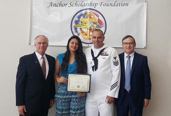 Leidos STEM Scholarship through the Surface Navy's Anchor Scholarship Foundation
