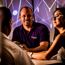 Leidos employees at work