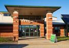 Cuba School District building entrance