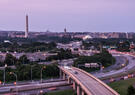 Twilight skyline of Washington D.C.