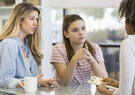 Teen counseling session