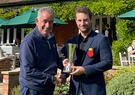 Toby Burden presented the Gerald Micklem Trophy