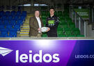 Leidos signage at Glasgow Warriors stadium