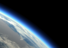 view of Earth from outer space