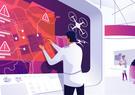 illustration of AI workspace